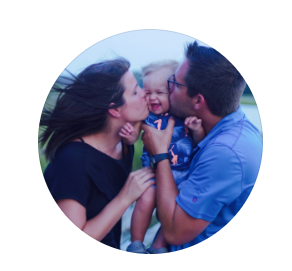 Matt with his family