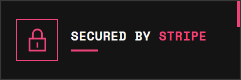 Secured by Stripe